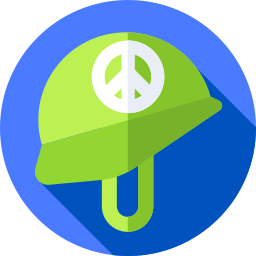 Peace symbol icon