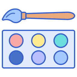 Painting palette icon