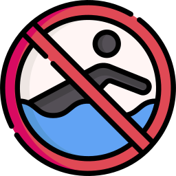 nicht alleine schwimmen icon