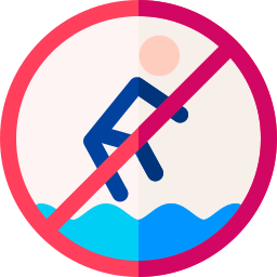 No jumping icon