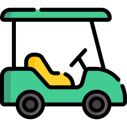 Golf cart icon