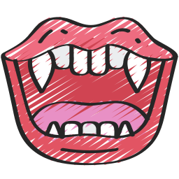 Open mouth icon