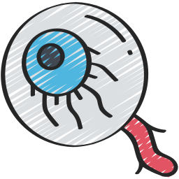 Eye ball icon