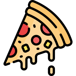 Pizza slice icon