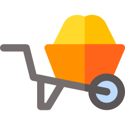 Wheelbarrow icon