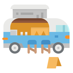 Food truck icon