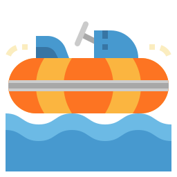 Bumper boats icon