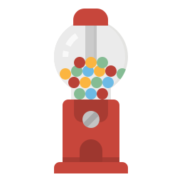 Gumball machine icon