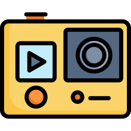 Action camera icon