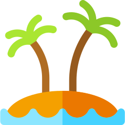 Palm trees icon