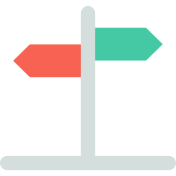 panneau de signalisation Icône