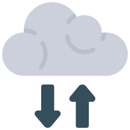 Cloud storage icon