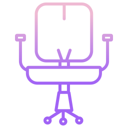 Office chair icon