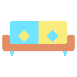 Sofa bed icon