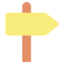 Signpost icon