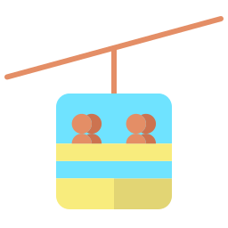 Cable car icon