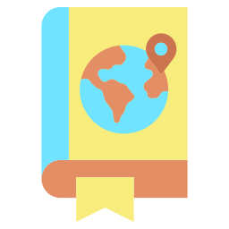 Travel guide icon