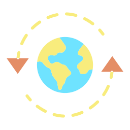 carte du monde Icône