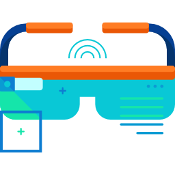 Ar glasses icon