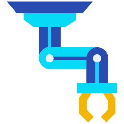 Robotic arm icon