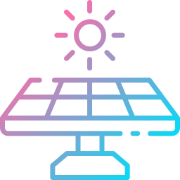 Solar panel icon