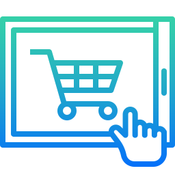 Online shop icon