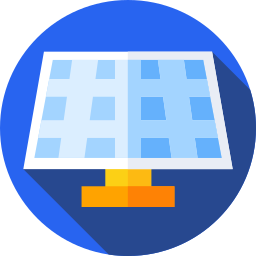 Solar panel icon