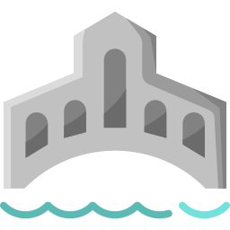 Rialto bridge icon