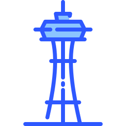 Space needle icon