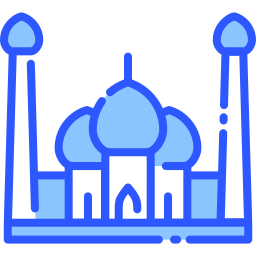 Taj mahal icon