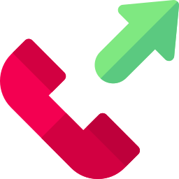 Outgoing call icon