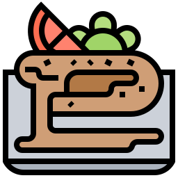 Pork chop icon