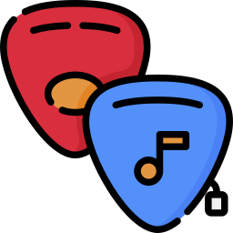 Guitar picks icon