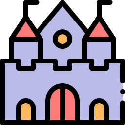 Haunted house icon