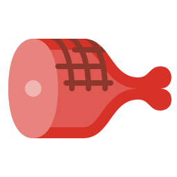 Ham leg icon