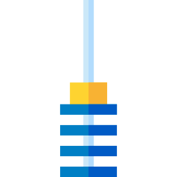 brosse de toilette Icône