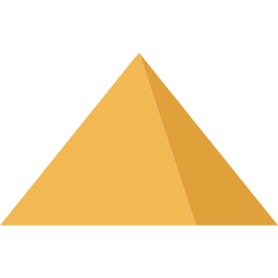 pyramide Icône