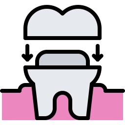 Dental crown icon