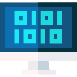 Binary code icon