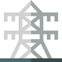 Electric tower icon