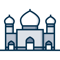 taj mahal icon