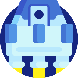 Space capsule icon