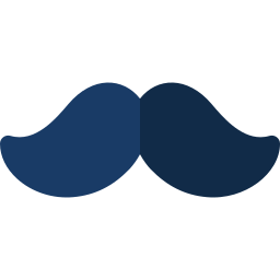 bigode Ícone