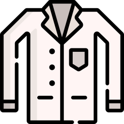 Doctor coat icon