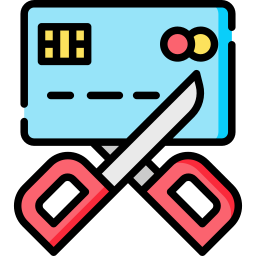 Cut card icon