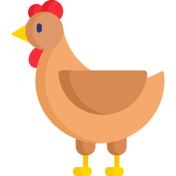 poulet Icône