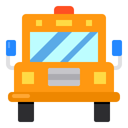 School bus icon