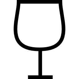 verre de vin Icône