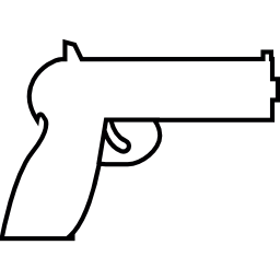 pistolet Icône