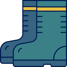 Fishing boots icon